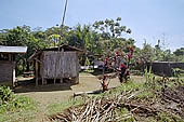 Pilcopata, a small frontier village of colonists near Madre de Dios river